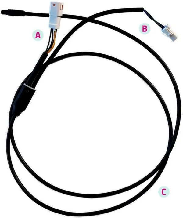 Biketec Displaykabel / HMI-Kabel Panasonic 1200mm 1