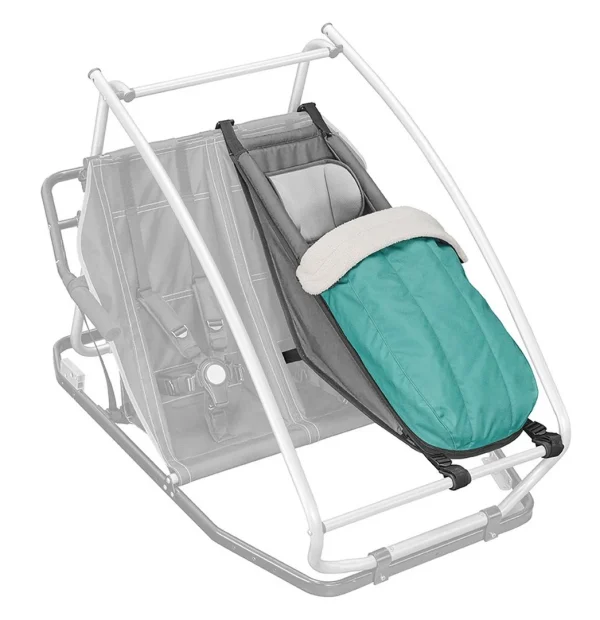 Croozer Babysitz Alle Modelle Ab 2018 Arctic Green Incl. Winter-Set (ab 2014 Passend) 1