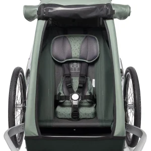 Croozer Sitzstütze Kid Ab Ca. 10 Monaten Ab 2020 Jungle Green Für Alle Modell Ab 2014 Passend 6