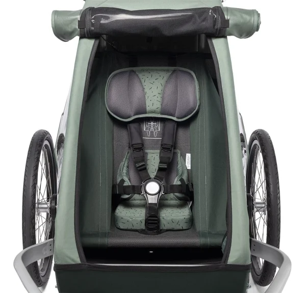 Croozer Sitzstütze Kid Ab Ca. 10 Monaten Ab 2020 Jungle Green Für Alle Modell Ab 2014 Passend 3