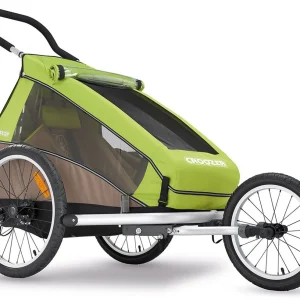 Croozer Kid For 1 Ab 2016 Mit Buggy- Und Joggerset Einsitzer Meadow Green 16