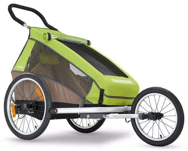 Croozer Kid For 1 Ab 2016 Mit Buggy- Und Joggerset Einsitzer Meadow Green 5