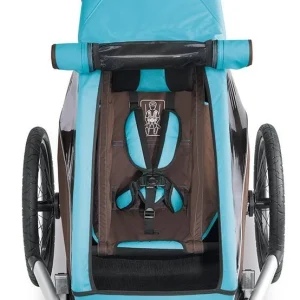 Croozer Kid Plus For 1 Ab 2016 Mit Licht Gefedert Mit Buggy-, Walker- Und Fahrrad-Opt. Sky-blue *** 20